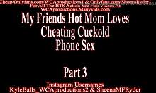 Click and listen to how my friend’s hot mom over familiarizes herself with my son’s friend on the phone